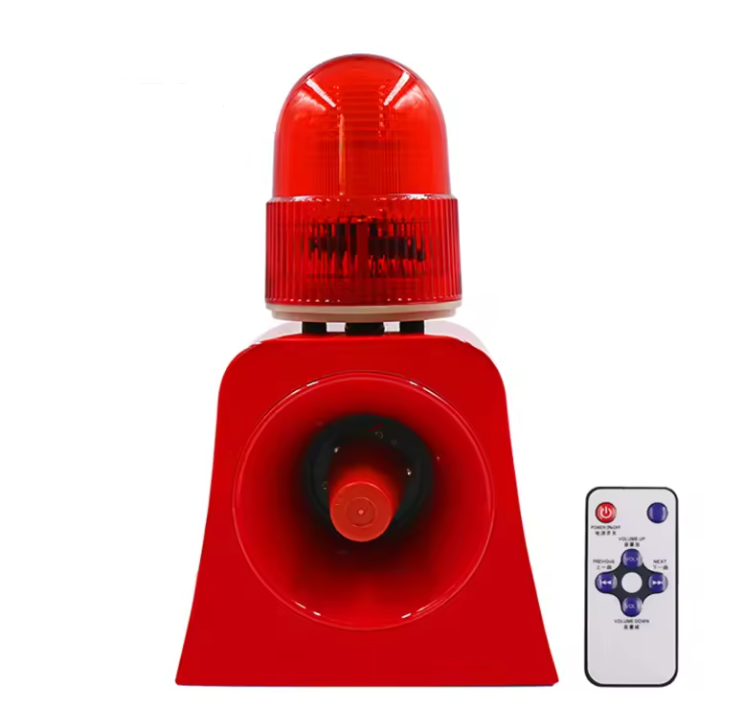 Sirena con baliza industrial