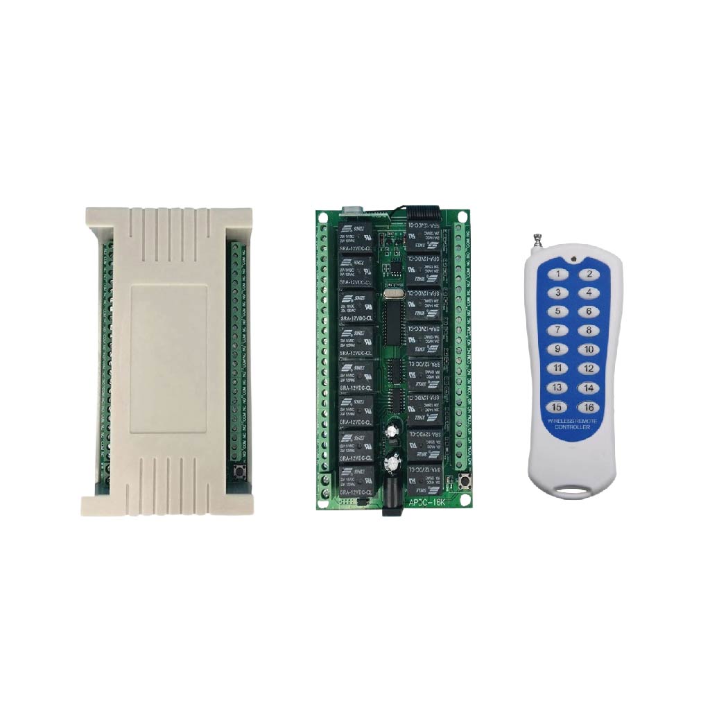 Transmisor Y Receptor 16 canales largo alcance 3000mts max.