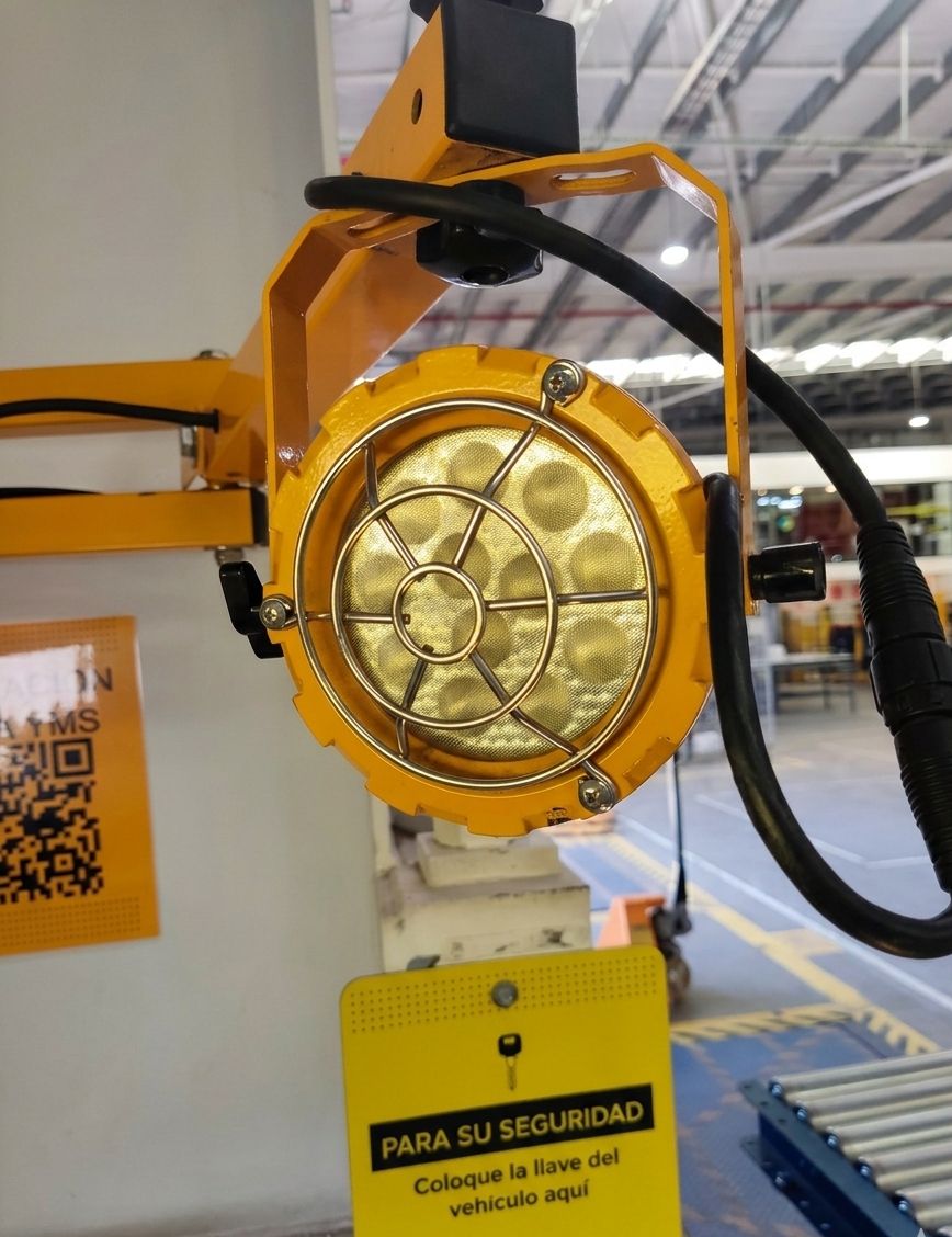 LAMPARA PARA ANDENES DE 30-50-100WATT 220VAC - Imagen 2